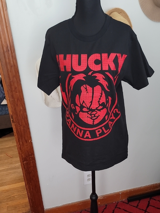 Universal Studio Tops - Reason Universal Rhinestone Chucky T Shirt NWT